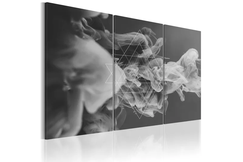 Tavla Rök och symetri 90x60, Artgeist sp. z o. o.