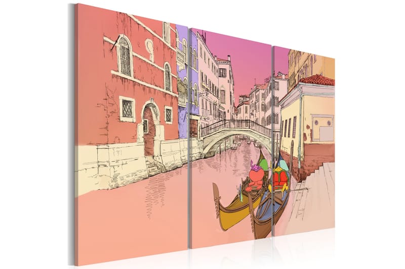 Tavla Romantic Gondolas 60x40, Artgeist sp. z o. o.