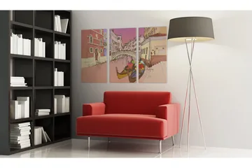 Tavla Romantic Gondolas 60x40 - Artgeist sp. z o. o. - Inredning & dekor - Tavlor & konst - Canvastavla