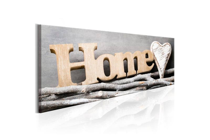 Tavla Romantic Home 135x45 - Artgeist sp. z o. o. - Inredning & dekor - Tavlor & konst - Canvastavla