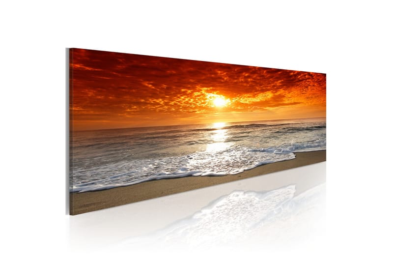 Tavla Romantic sunset 135x45 cm - Inredning & dekor - Tavlor & konst - Canvastavla