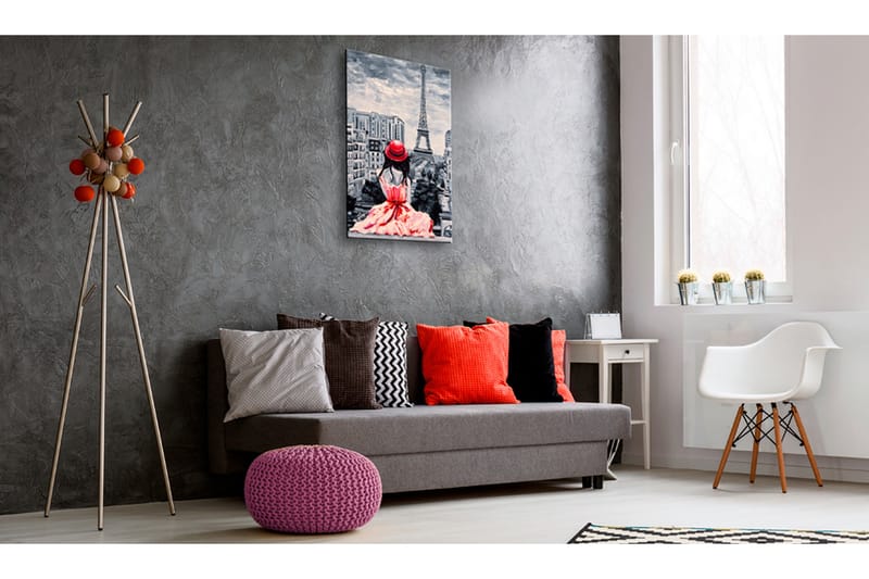 TAVLA Romantic Paris 60x90 - Artgeist sp. z o. o. - Inredning & dekor - Tavlor & konst - Canvastavla