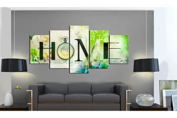 Tavla Rose House 200x100 - Artgeist sp. z o. o. - Inredning & dekor - Tavlor & konst - Canvastavla