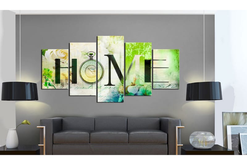 Tavla Rose House 200x100 - Artgeist sp. z o. o. - Inredning & dekor - Tavlor & konst - Canvastavla