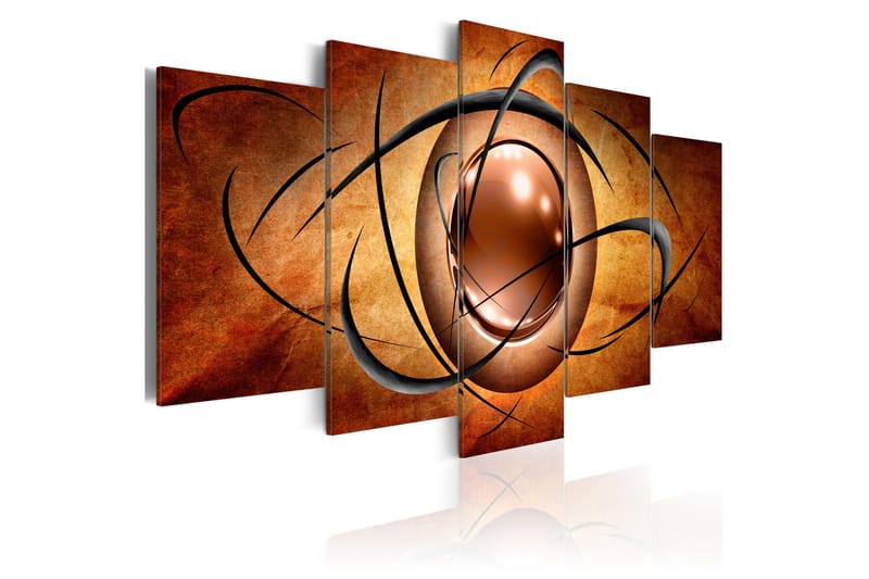 Tavla Rotating Globe 200X100 Brun, Artgeist sp. z o. o.