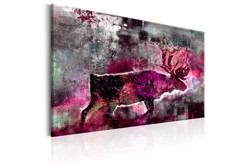TAVLA Ruby Caribou 60x40 - Artgeist sp. z o. o. - Inredning & dekor - Tavlor & konst - Canvastavla