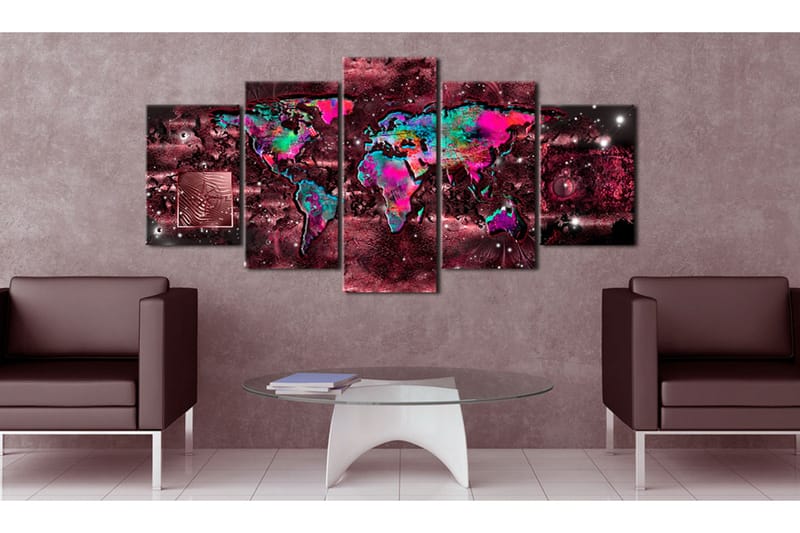 Tavla Ruby Journey 100x50 - Artgeist sp. z o. o. - Inredning & dekor - Tavlor & konst - Canvastavla