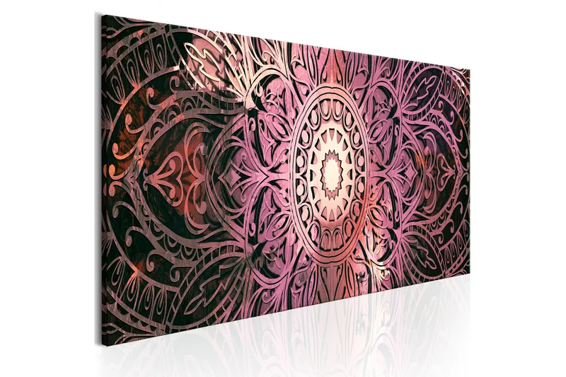 Tavla Ruby Mandala 120x40, Artgeist sp. z o. o.