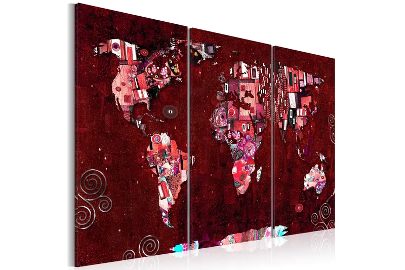 Tavla Ruby World 90x60, Artgeist sp. z o. o.