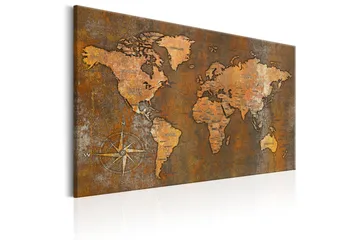 Tavla Rusty World 120x80 - Artgeist sp. z o. o. - Inredning & dekor - Tavlor & konst - Canvastavla