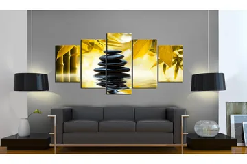 Tavla Safflower Relaxation 200x100 - Artgeist sp. z o. o. - Inredning & dekor - Tavlor & konst - Canvastavla