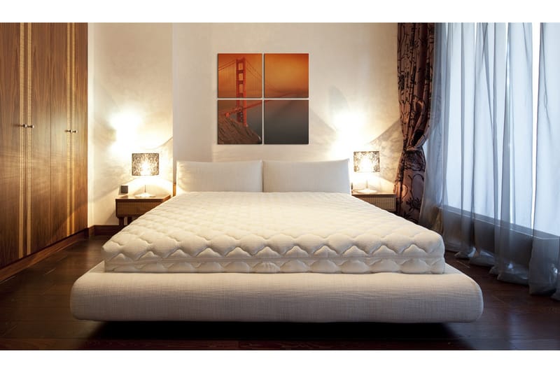 Tavla San Francisco Golden Gate Bridge 60x60 - Artgeist sp. z o. o. - Inredning & dekor - Tavlor & konst - Canvastavla