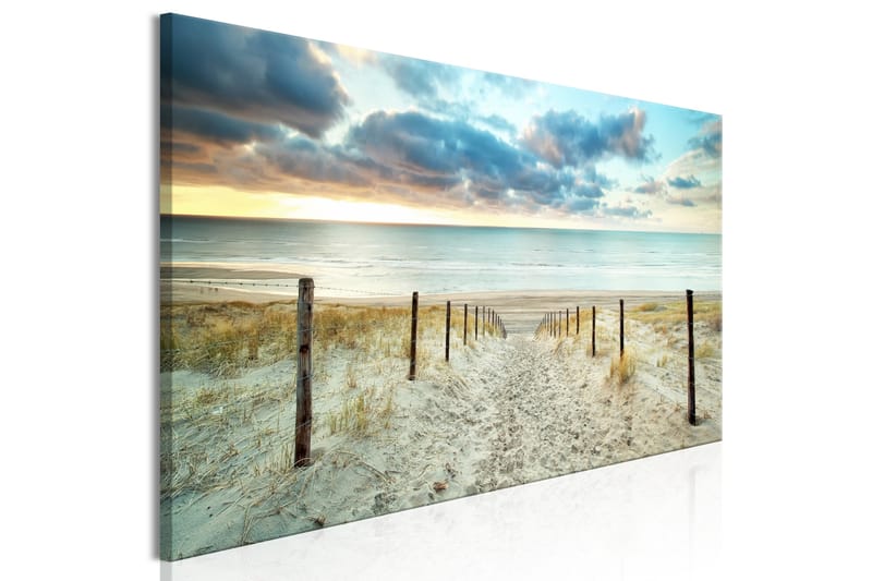 TAVLA Sand Path (1 Part) Narrow 135x45 - Artgeist sp. z o. o. - Inredning & dekor - Tavlor & konst - Canvastavla