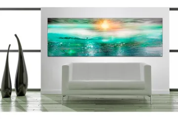 Tavla Sapphire Sea 120x40 - Artgeist sp. z o. o. - Inredning & dekor - Tavlor & konst - Canvastavla