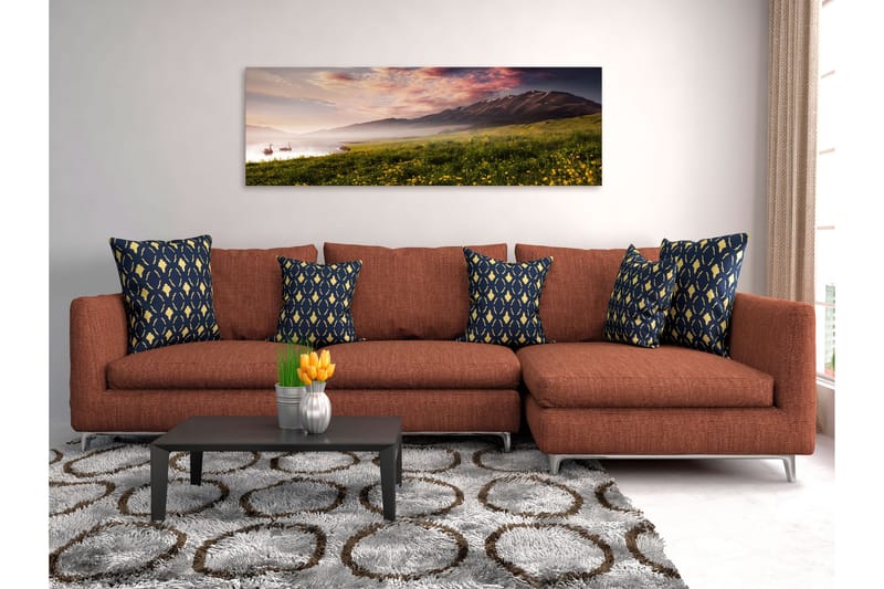 TAVLA Sayram Lake (1 Part) Narrow 120x40, Artgeist sp. z o. o.