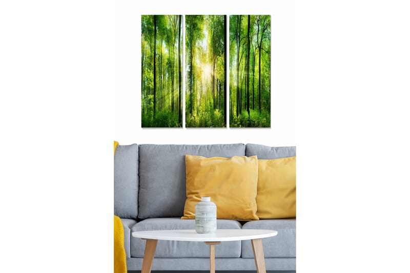 Tavla Scenic 3-Pack Flerfärgad 20X50 - 20x50 cm - Inredning & dekor - Tavlor & konst - Canvastavla