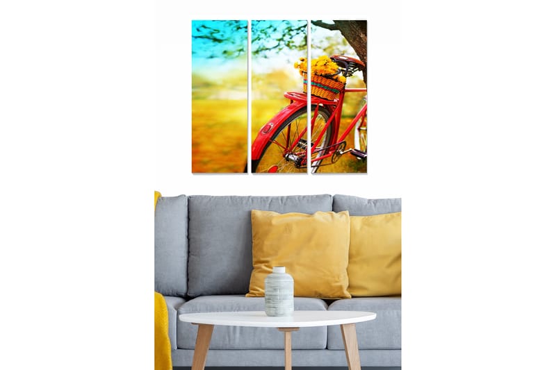 Tavla Scenic 3-Pack Flerfärgad 20X50 - 20x50 cm - Inredning & dekor - Tavlor & konst - Canvastavla