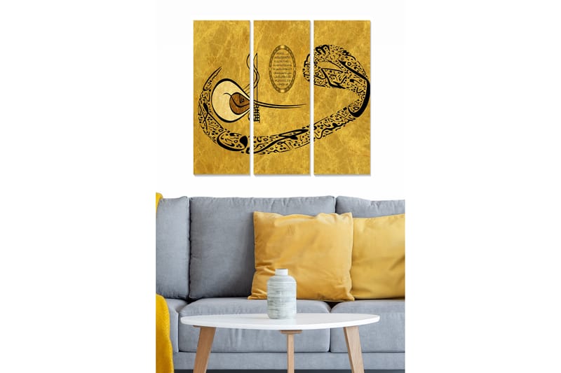 Tavla Scenic 3-Pack Flerfärgad 20X50 - 20x50 cm - Inredning & dekor - Tavlor & konst - Canvastavla