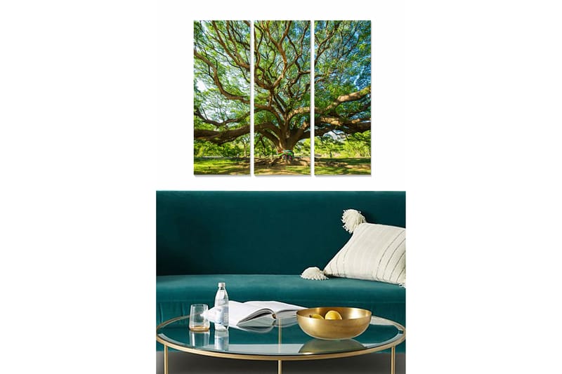 Tavla Scenic 3-Pack Flerfärgad 20X50 - 20x50 cm - Inredning & dekor - Tavlor & konst - Canvastavla