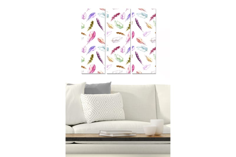 Tavla Scenic 3-Pack Flerfärgad 20X50 - 20x50 cm - Inredning & dekor - Tavlor & konst - Canvastavla