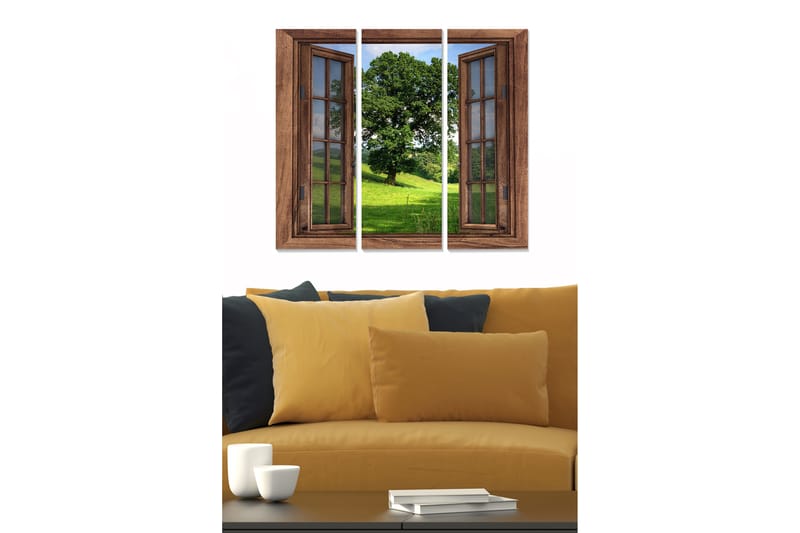 Tavla Scenic 3-Pack Flerfärgad 20X50 - 20x50 cm - Inredning & dekor - Tavlor & konst - Canvastavla