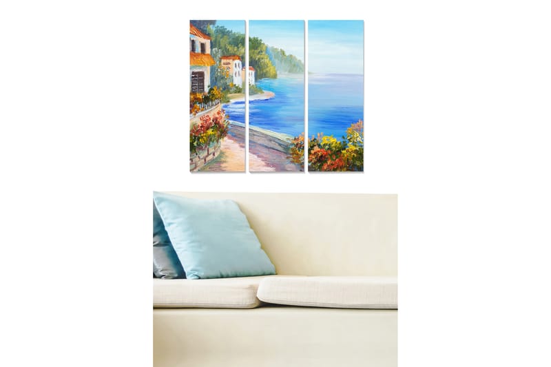 Tavla Scenic 3-Pack Flerfärgad 20X50 - 20x50 cm - Inredning & dekor - Tavlor & konst - Canvastavla