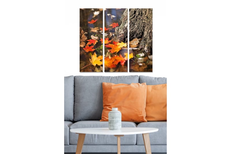 Tavla Scenic 3-Pack Flerfärgad 20X50 - 20x50 cm - Inredning & dekor - Tavlor & konst - Canvastavla