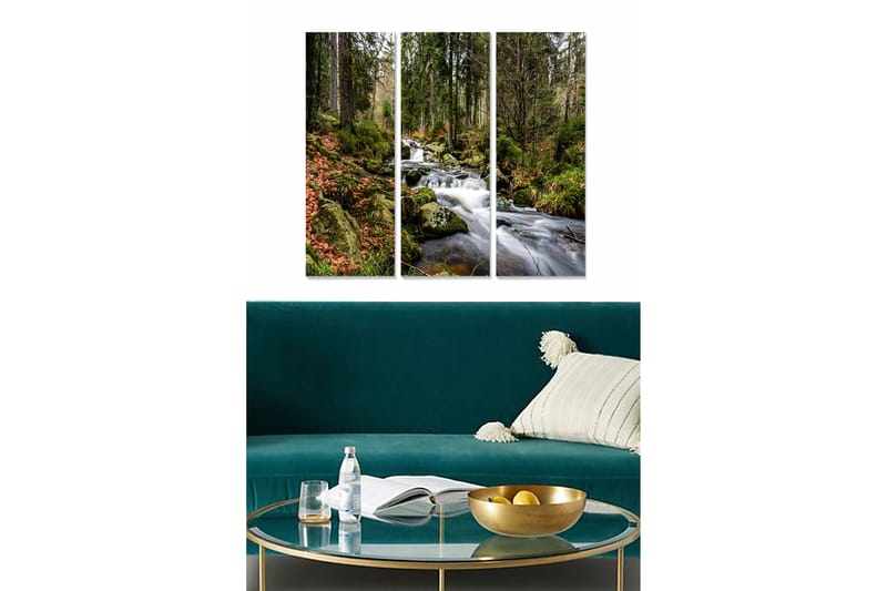 Tavla Scenic 3-Pack Flerfärgad 20X50 - 20x50 cm - Inredning & dekor - Tavlor & konst - Canvastavla