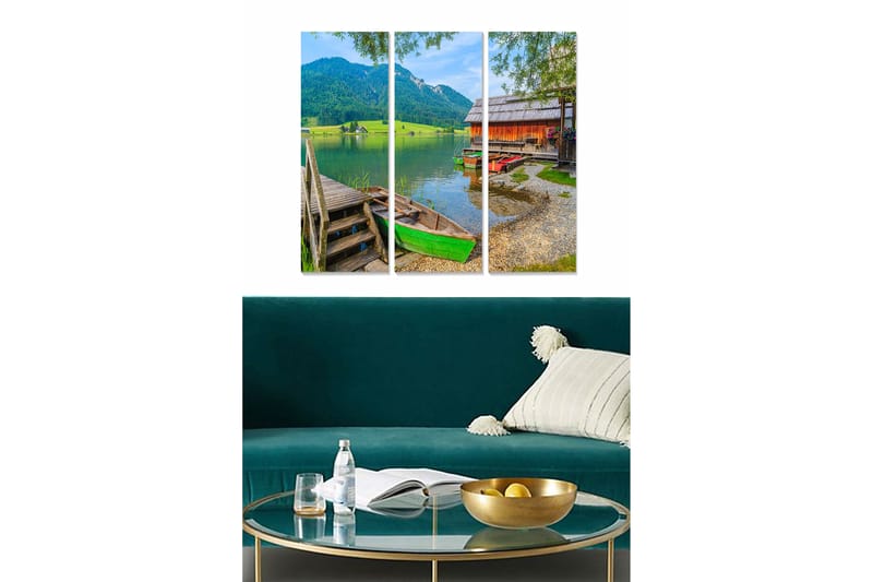 Tavla Scenic 3-Pack Flerfärgad 20X50 - 20x50 cm - Inredning & dekor - Tavlor & konst - Canvastavla