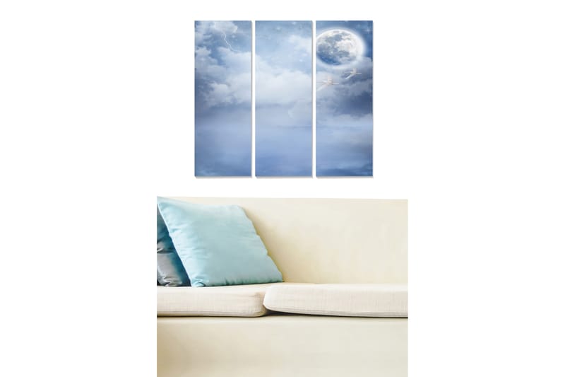 Tavla Scenic 3-Pack Flerfärgad 20X50 - 20x50 cm - Inredning & dekor - Tavlor & konst - Canvastavla