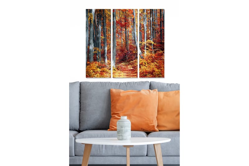 Tavla Scenic 3-Pack Flerfärgad 20X50 - 20x50 cm - Inredning & dekor - Tavlor & konst - Canvastavla