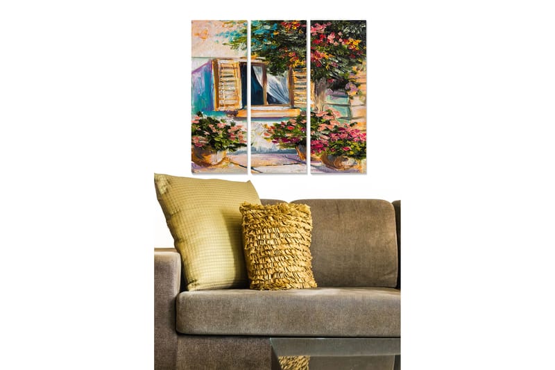 Tavla Scenic 3-Pack Flerfärgad 20X50 - 20x50 cm - Inredning & dekor - Tavlor & konst - Canvastavla