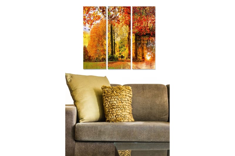Tavla Scenic 3-Pack Flerfärgad 20X50 - 20x50 cm - Inredning & dekor - Tavlor & konst - Canvastavla