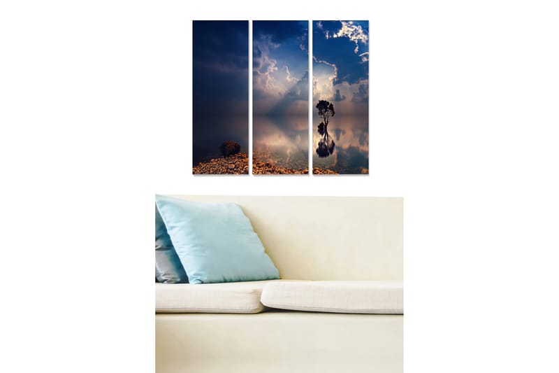 Tavla Scenic 3-Pack Flerfärgad 20X50 - 20x50 cm - Inredning & dekor - Tavlor & konst - Canvastavla
