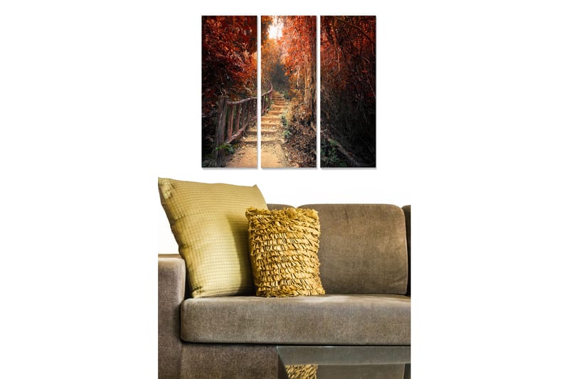 Tavla Scenic 3-Pack Flerfärgad 20X50, 20x50 cm
