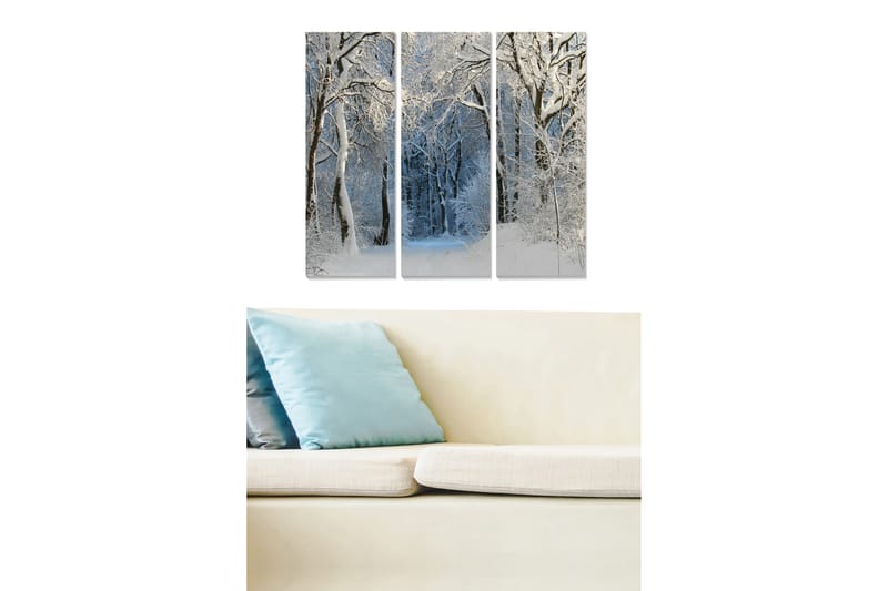 Tavla Scenic 3-Pack Flerfärgad 20X50 - 20x50 cm - Inredning & dekor - Tavlor & konst - Canvastavla