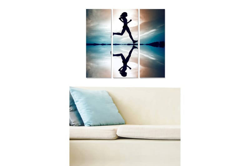 Tavla Scenic 3-pack Flerfärgad, 20x50 cm