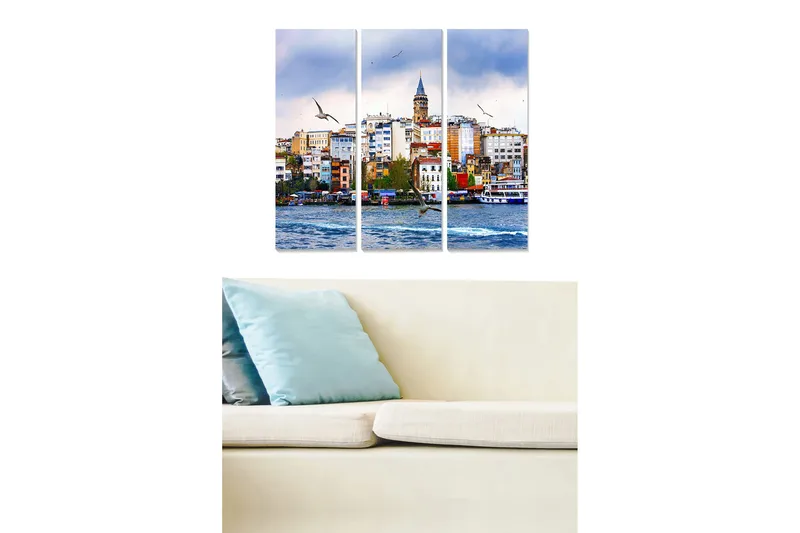 Tavla Scenic 3-pack Flerfärgad, 20x50 cm