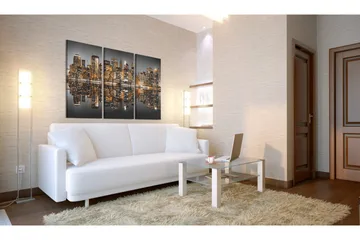 Tavla Sea Of Lights Nyc 60x40 - Artgeist sp. z o. o. - Inredning & dekor - Tavlor & konst - Canvastavla