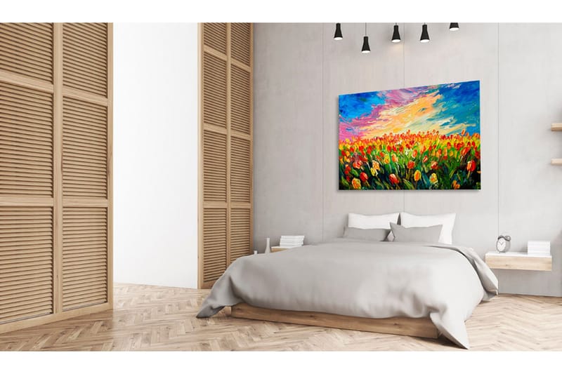 Tavla Sea of Tulips 60x40, Artgeist sp. z o. o.