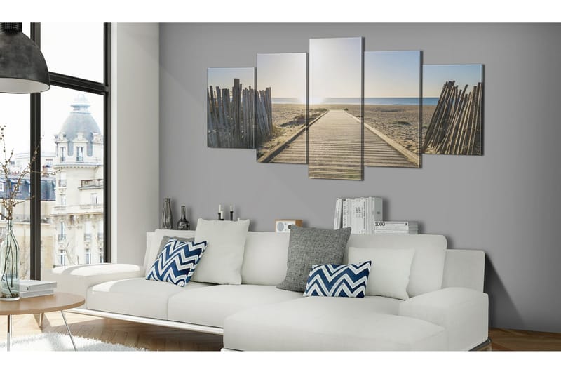Tavla Sea Promenade 100x50 - Artgeist sp. z o. o. - Inredning & dekor - Tavlor & konst - Canvastavla