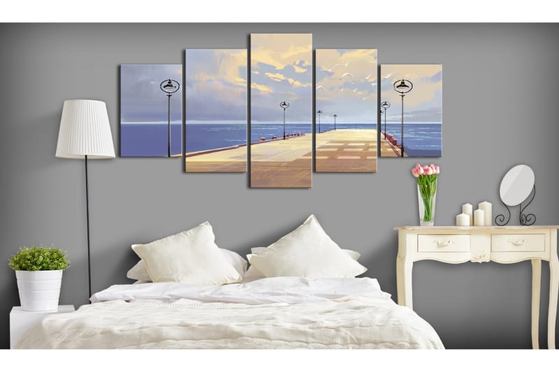 Tavla Seaside Walk 100x50, Artgeist sp. z o. o.