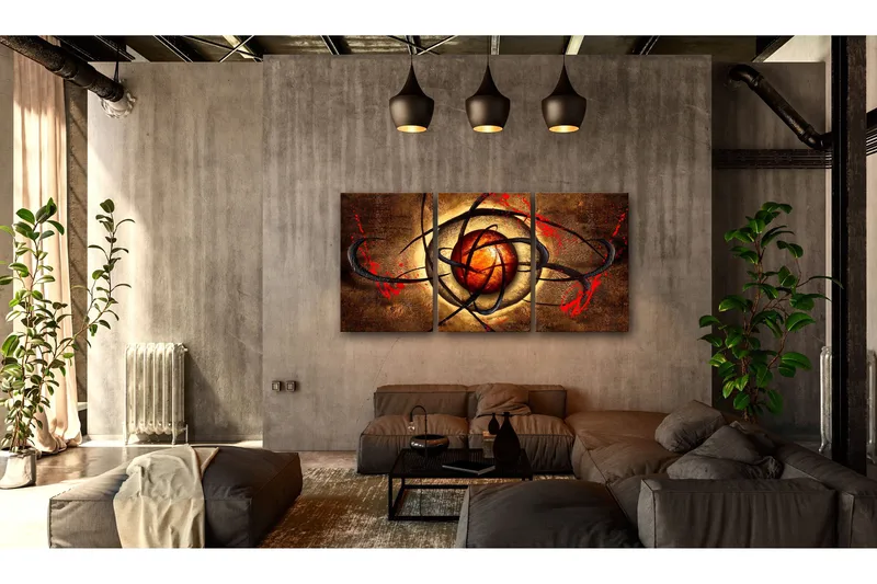 Tavla Secret Eye 120x60 - Artgeist sp. z o. o. - Inredning & dekor - Tavlor & konst - Canvastavla