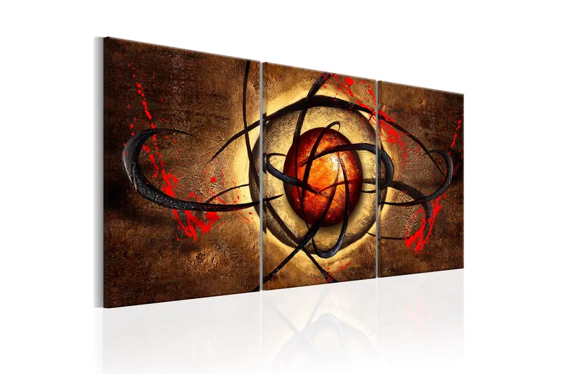 Tavla Secret Eye 120X60 Flerfärgad|Brun - Artgeist sp. z o. o. - Inredning & dekor - Tavlor & konst - Canvastavla
