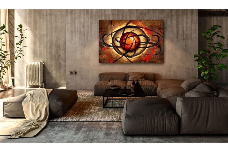 Tavla Secret Eye 90X60 Flerfärgad - Artgeist sp. z o. o. - Inredning & dekor - Tavlor & konst - Canvastavla