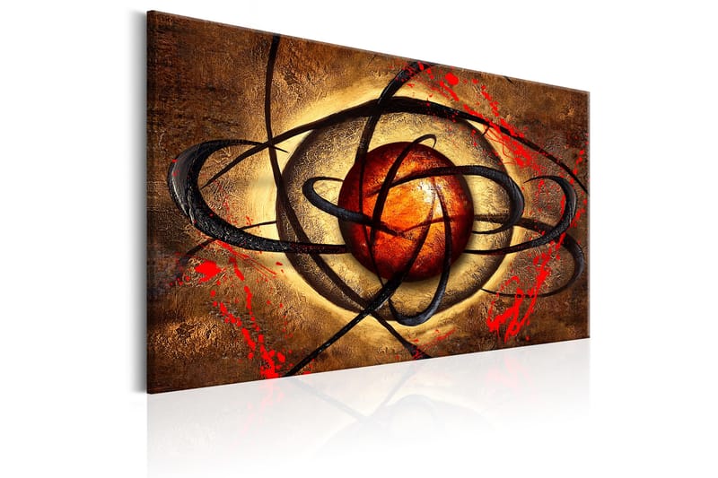 Tavla Secret Eye 90X60 Flerfärgad - Artgeist sp. z o. o. - Inredning & dekor - Tavlor & konst - Canvastavla