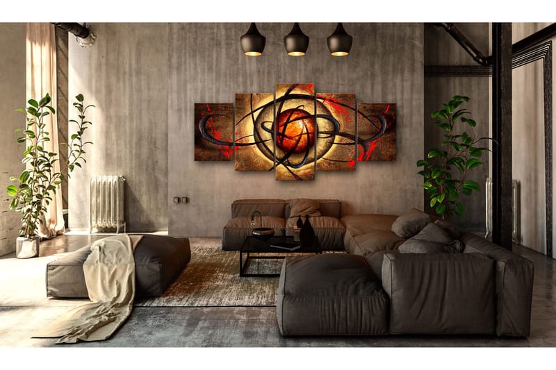 Tavla Secret Eye Ii 200x100 - Artgeist sp. z o. o. - Inredning & dekor - Tavlor & konst - Canvastavla