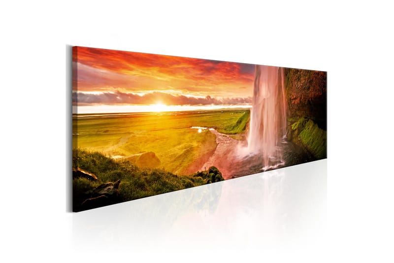 Tavla Seljalandsfoss Waterfall 135x45, Artgeist sp. z o. o.