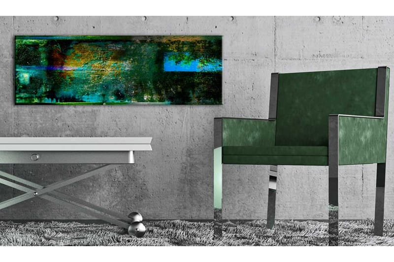 Tavla September Rain 150X50 Flerfärgad Abstrakt - Artgeist sp. z o. o. - Inredning & dekor - Tavlor & konst - Canvastavla