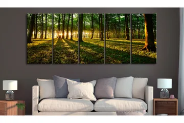 Tavla Shade Of Trees 225x90 - Artgeist sp. z o. o. - Inredning & dekor - Tavlor & konst - Canvastavla